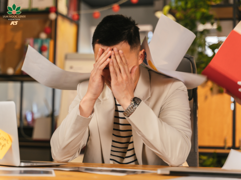 Người thường xuyên mệt mỏi, căng thẳng là đối tượng nên sử dụng nước tăng lực sâm.