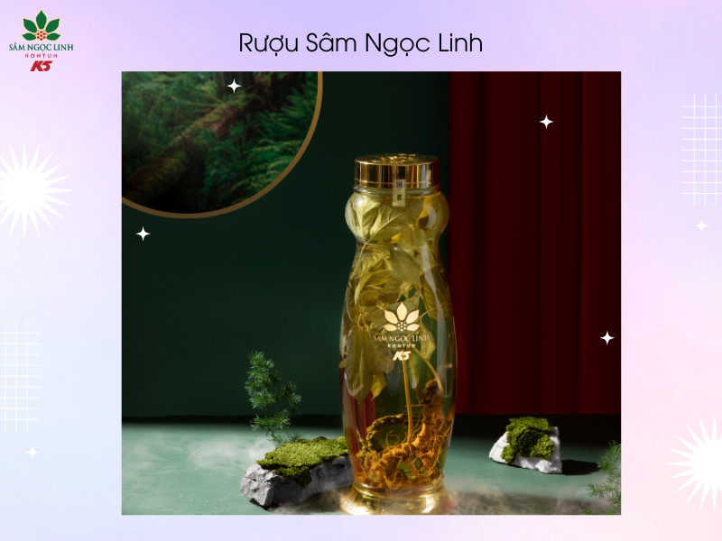 Rượu Sâm Ngọc Linh là món quà ý nghĩa và thiết thực mà bạn tặng Cha.