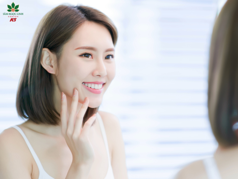  Yến Sâm giúp da trở nên hồng hào, căng mịn và tươi sáng.